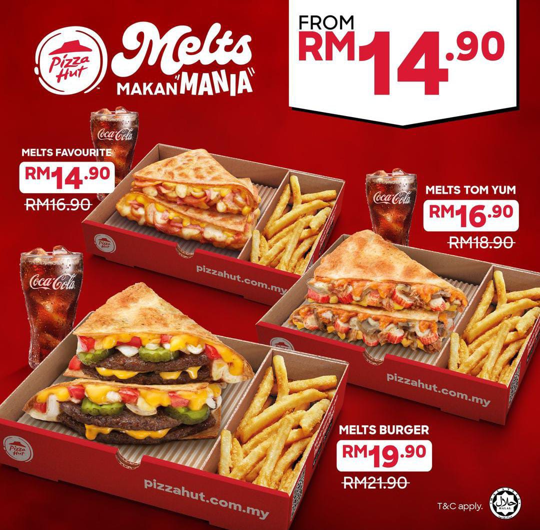 Melts Makan Mania 🔥🍕