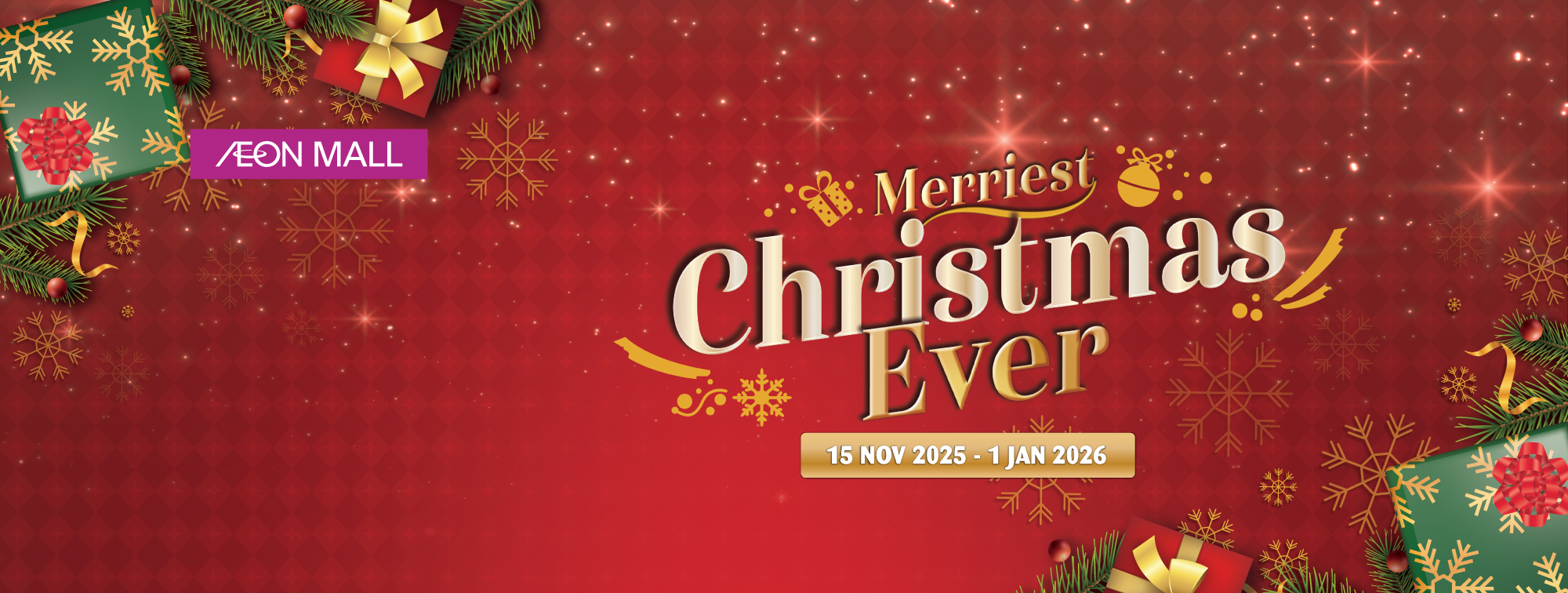 🎄✨ Merriest Christmas Ever at AEON MALL! ✨🎅