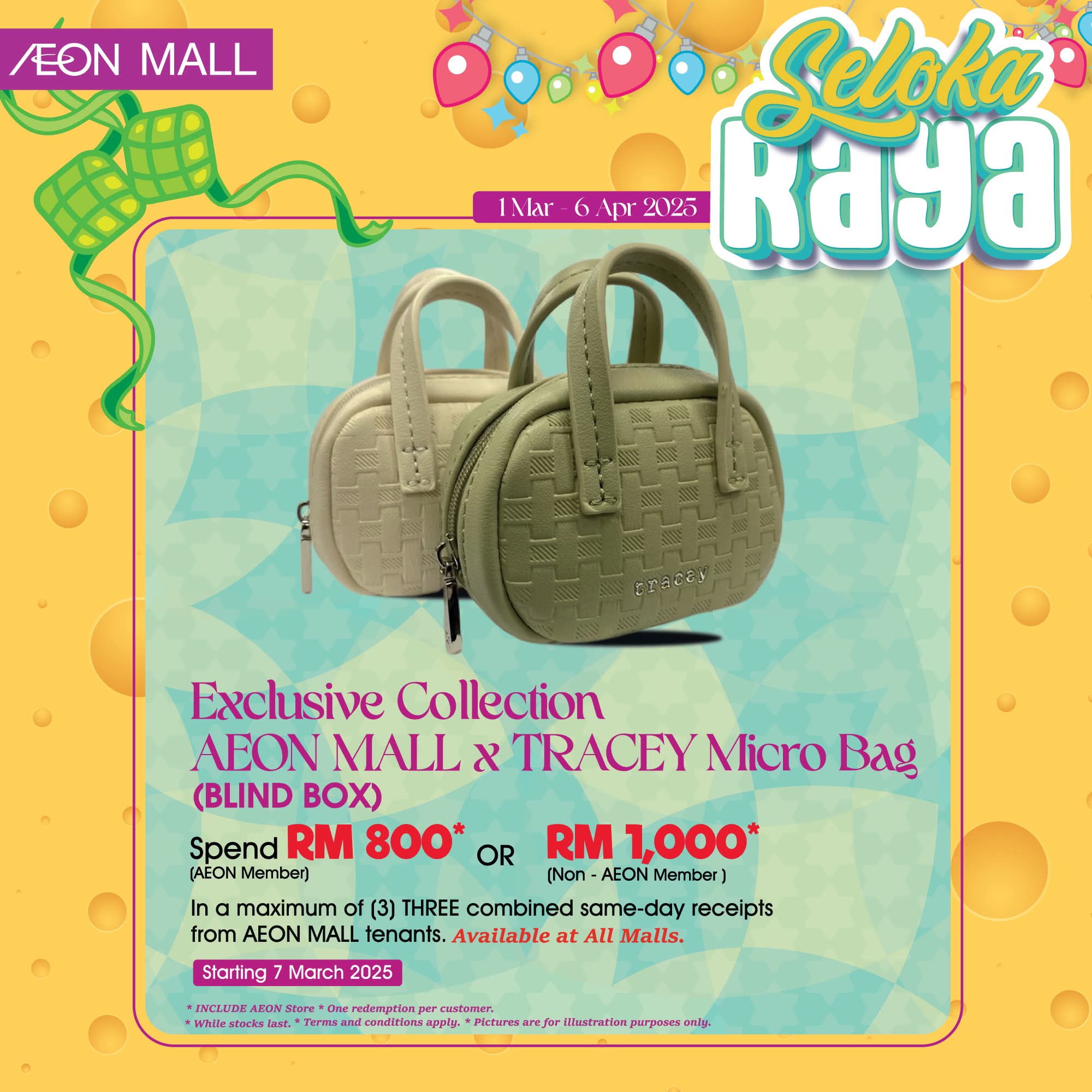 ✨ Seloka Raya at AEON MALL with Tom & Jerry! 🏡🌙 ✨