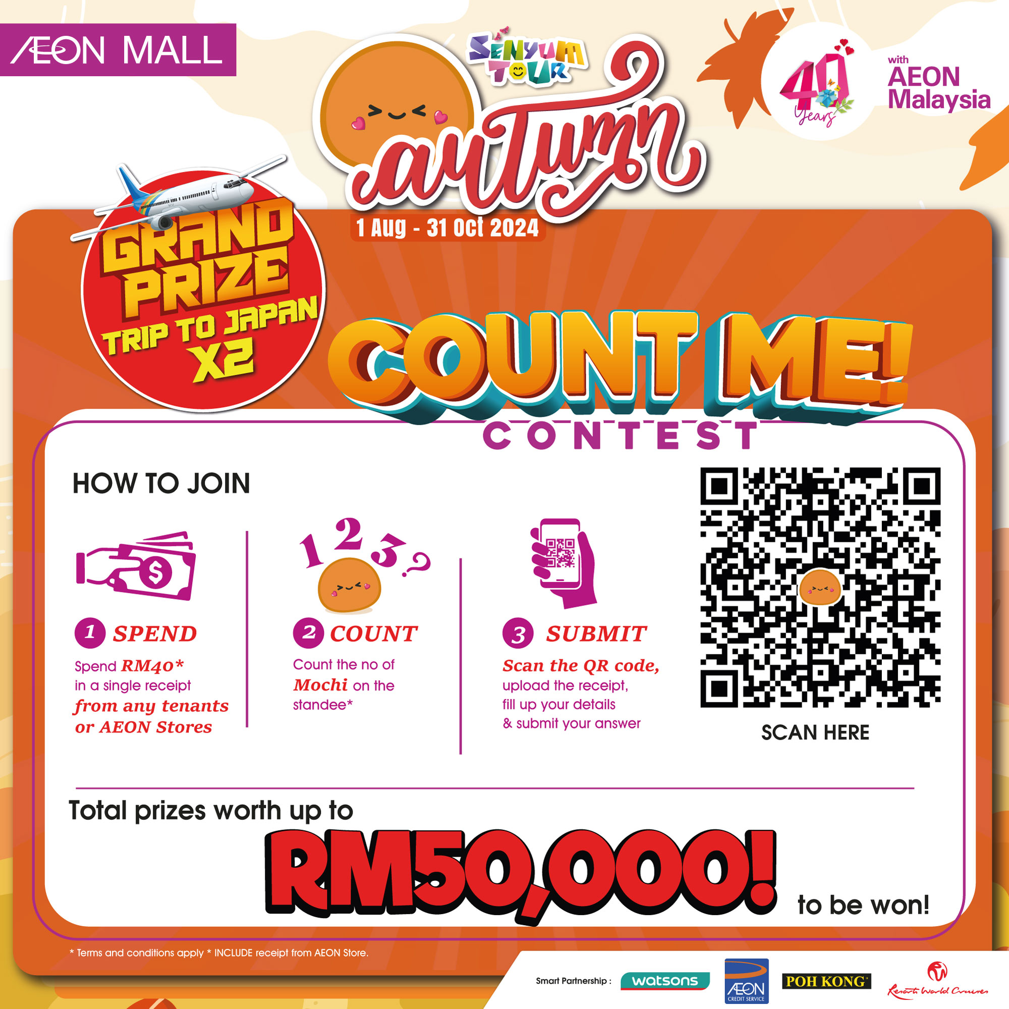 Senyum Tour Count Me Contest.