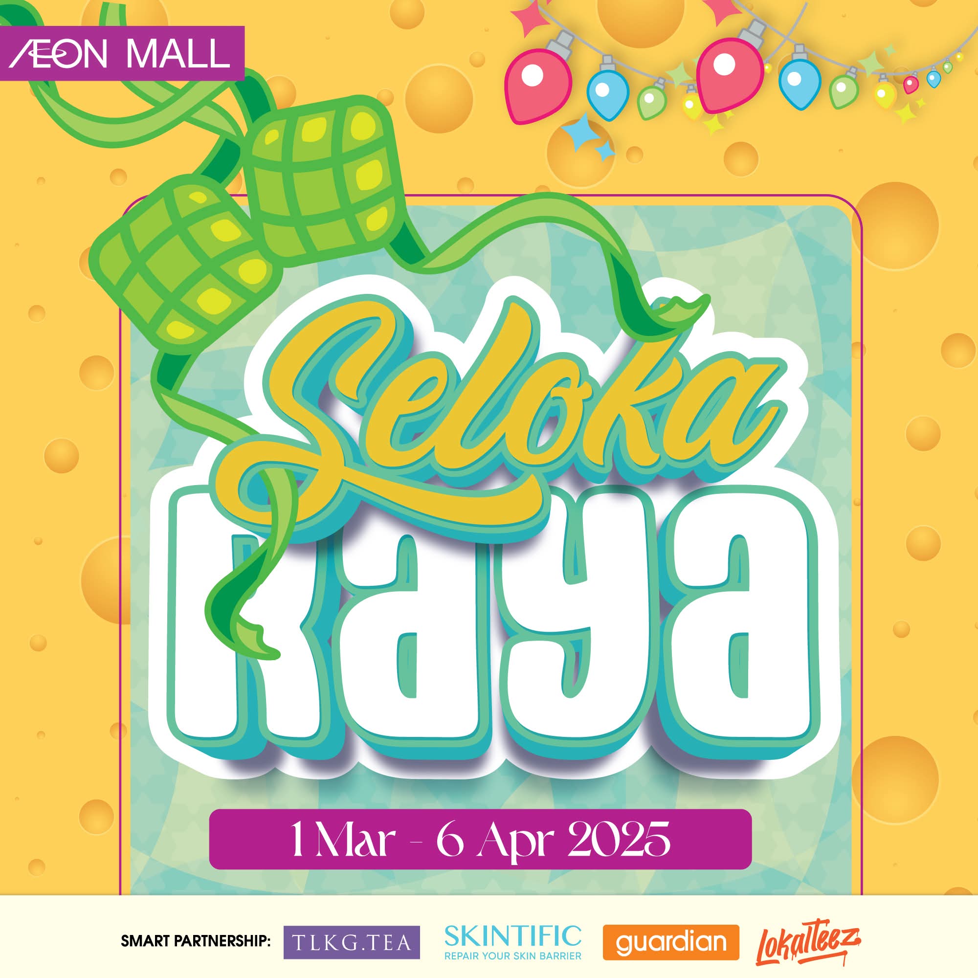 ✨ Seloka Raya at AEON MALL with Tom & Jerry! 🏡🌙 ✨