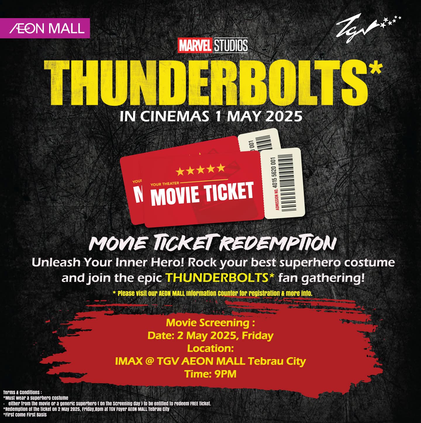 ⚡Thunderbolt In Cinemas⚡