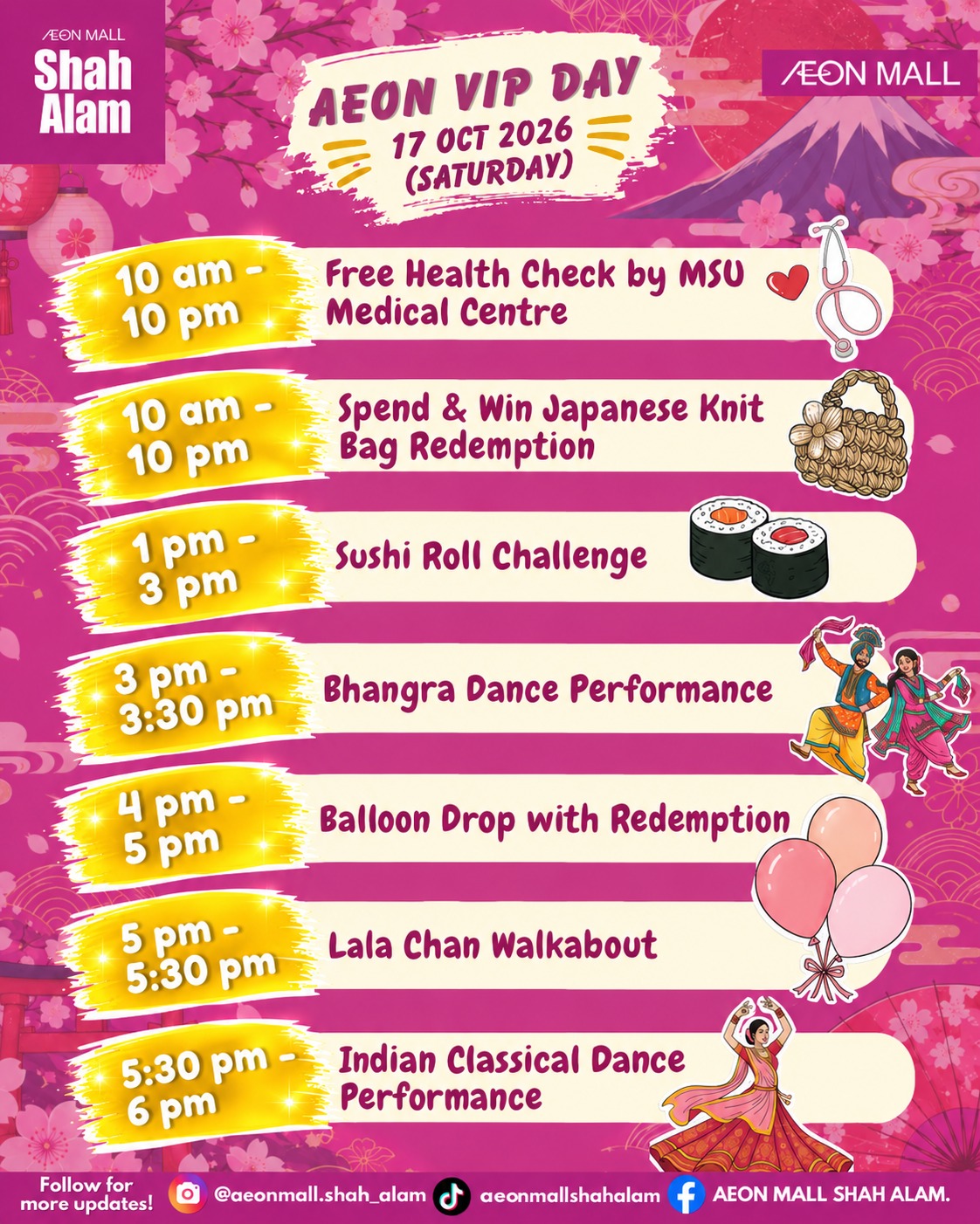 AEON VIP DAY at AEON MALL Shah Alam