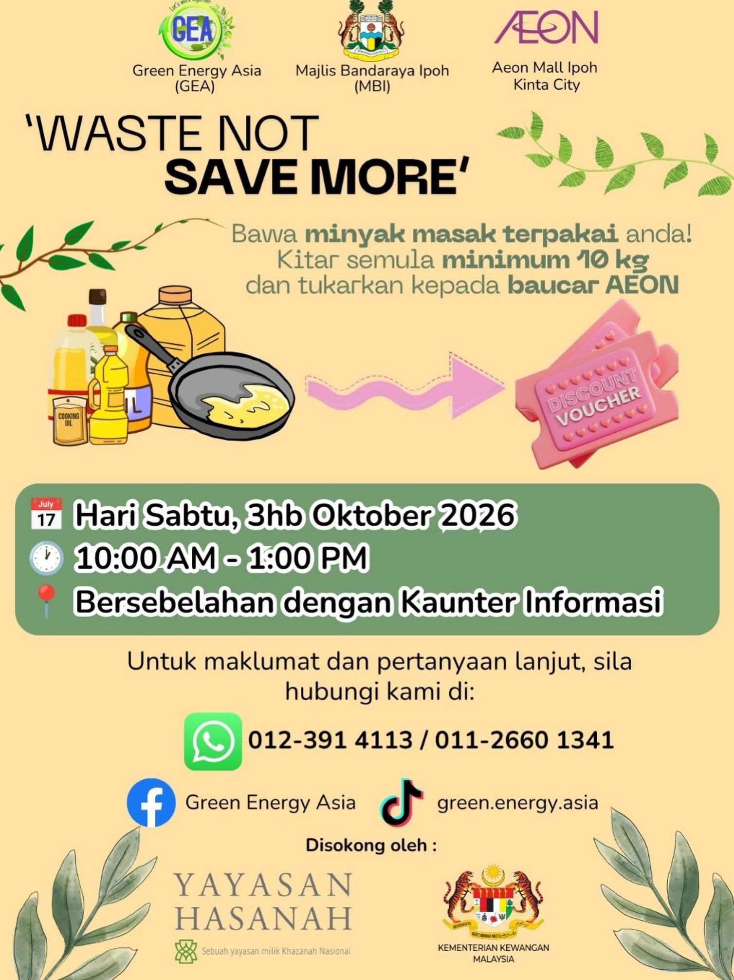 Waste Not Save more