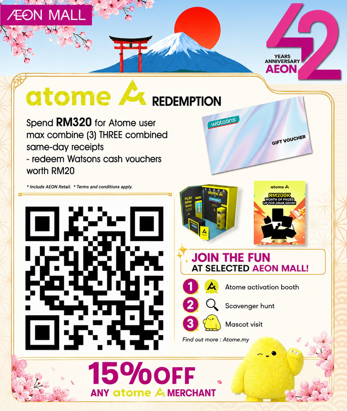 Atome Redemption