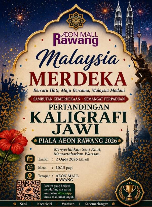 PERTANDINGAN KALIGRAFI JAWI MERDEKA