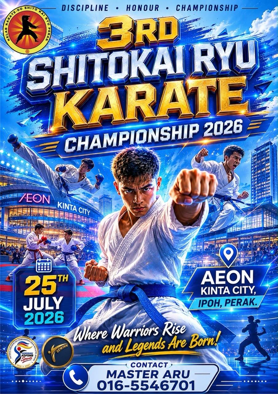 3RD SHITOKAI RYU KARATE CHAMPIONSHIP 2026
