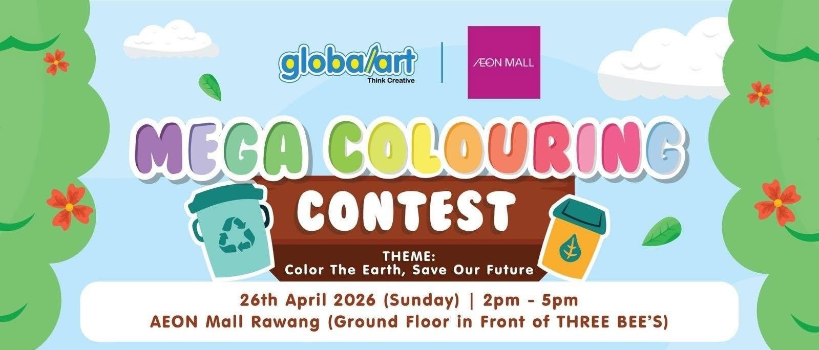 Mega Coloring Contest "Colour the Earth, save the Future"