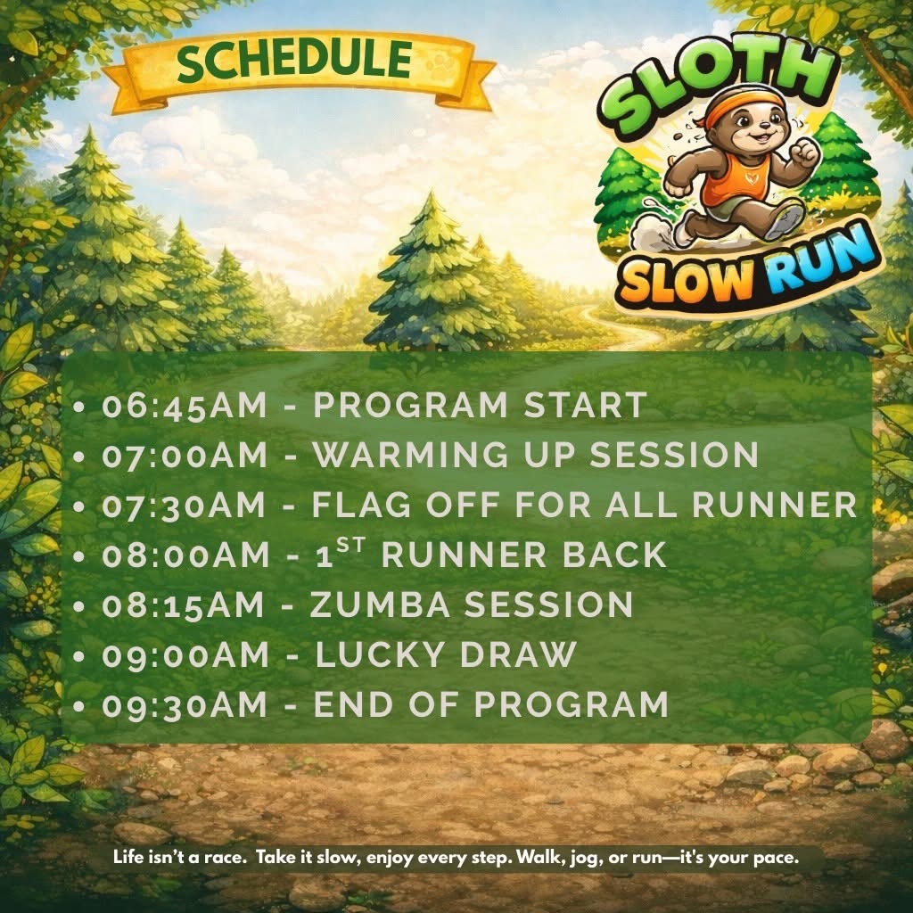 Sloth Slow Run Aeon Mall Seri Manjung