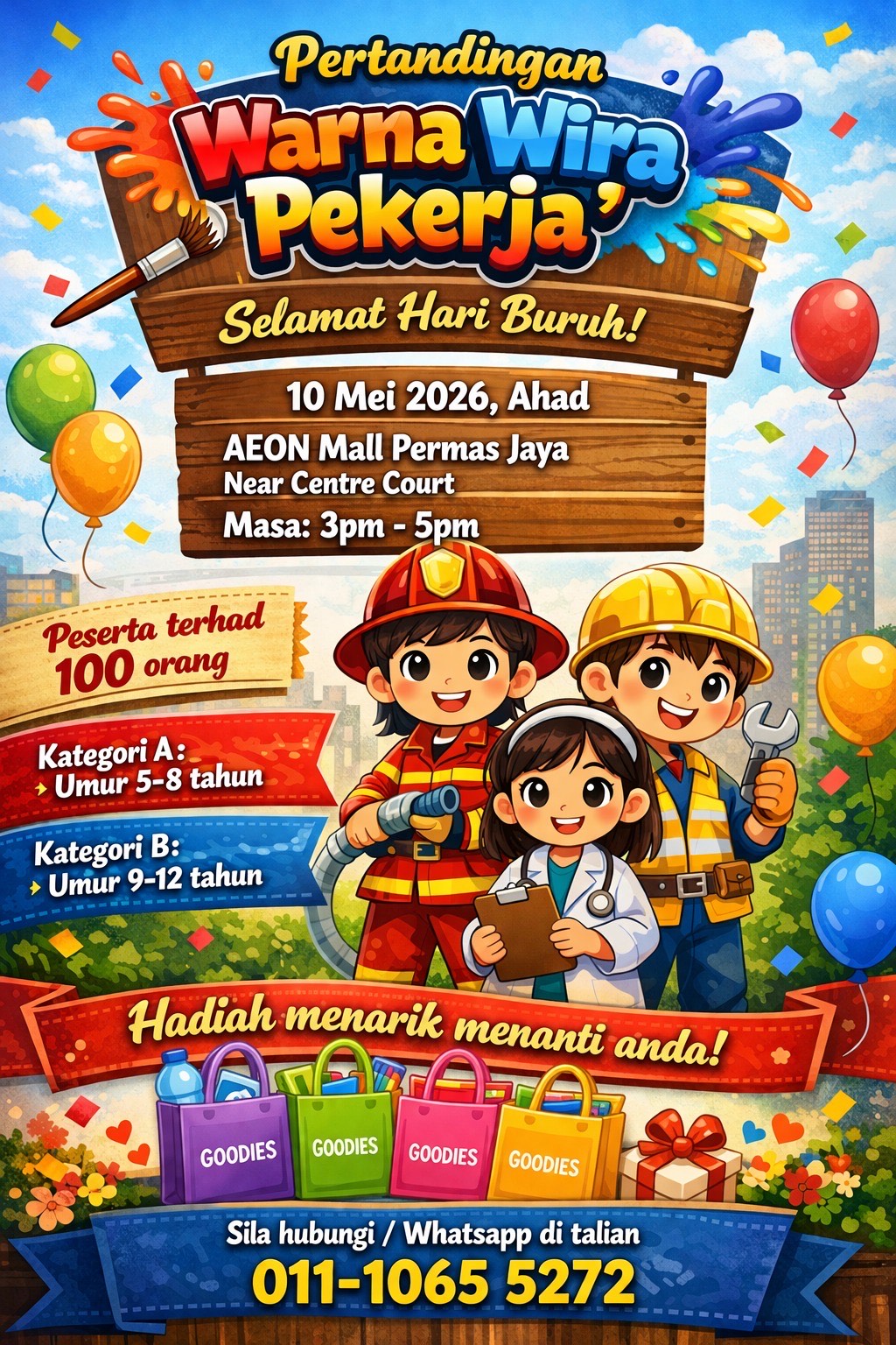 PERTANDINGAN WARNA WIRA PEKERJA