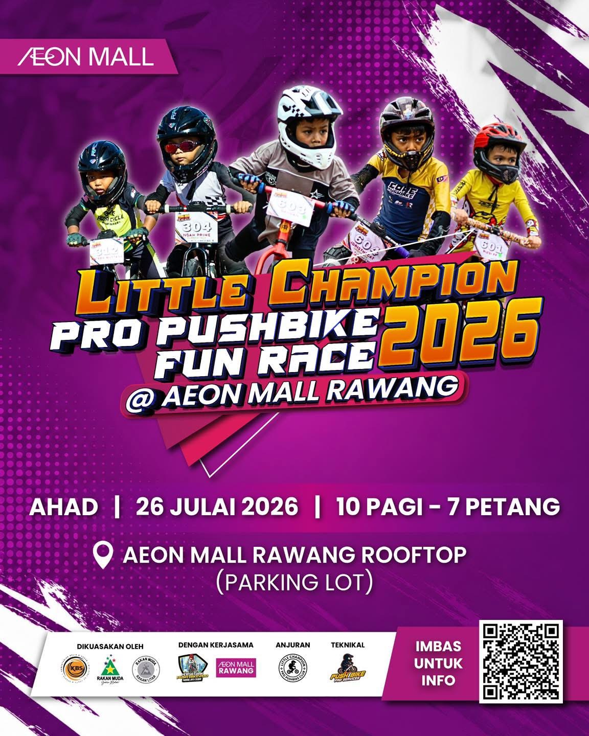 Little Champion Pro Pushbike Fun Race 2026