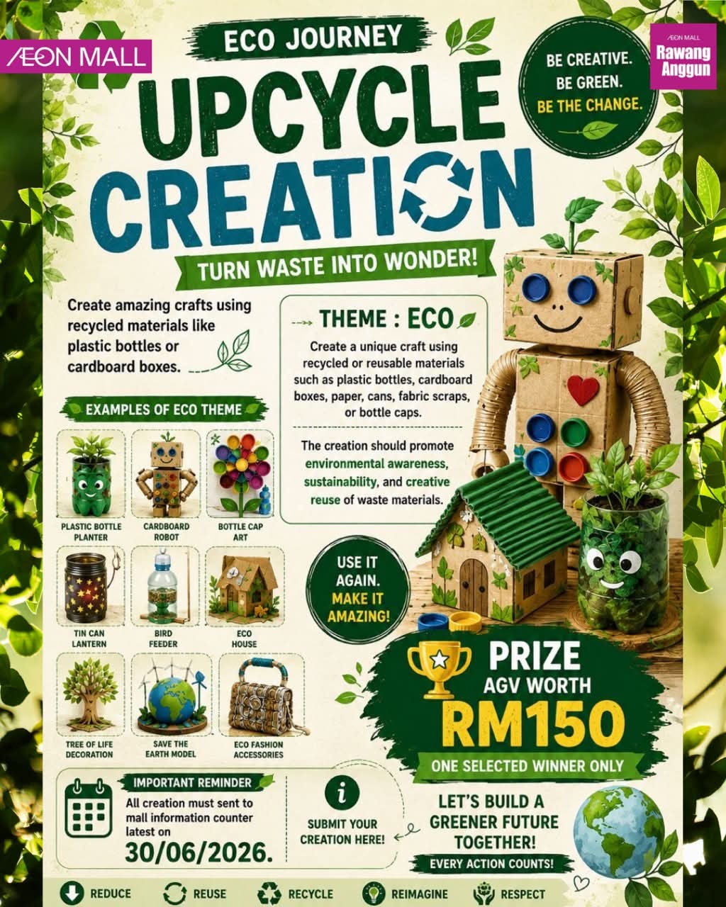 ECO JOURNEY UPCYCLE CREATION