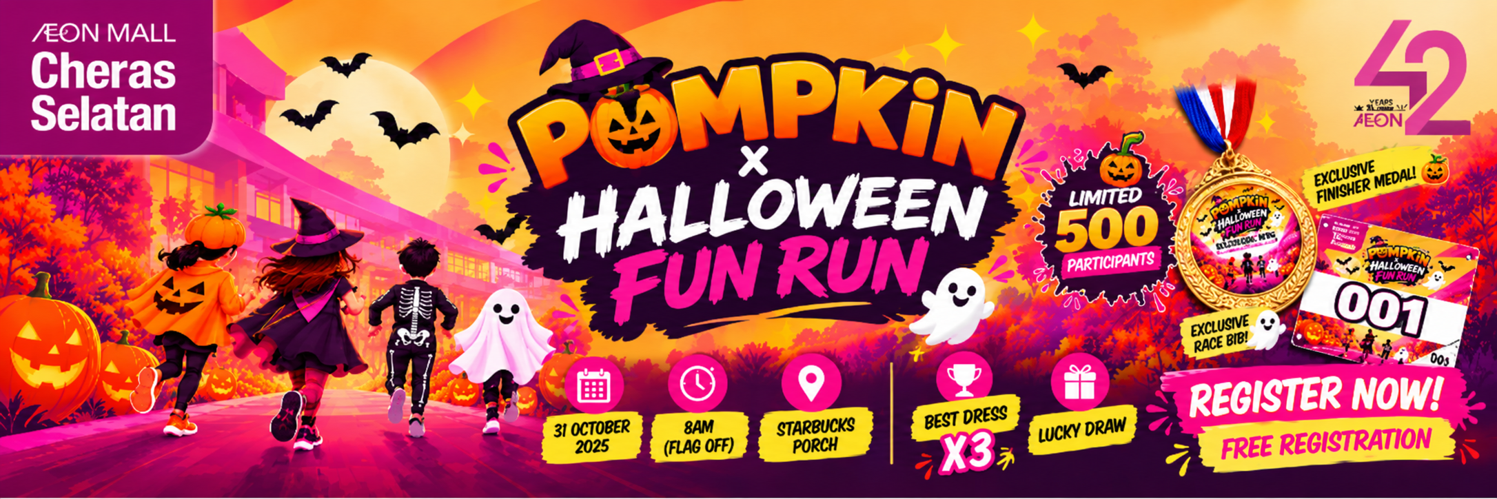 🎃 PUMPKIN × HALLOWEEN FUN RUN 2026 👻