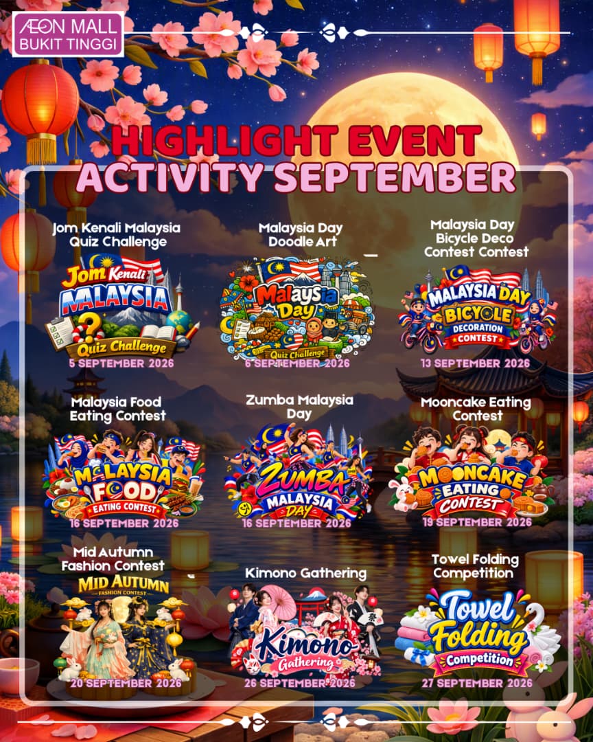 September 2026 EVENTS HIGHLIGHTS