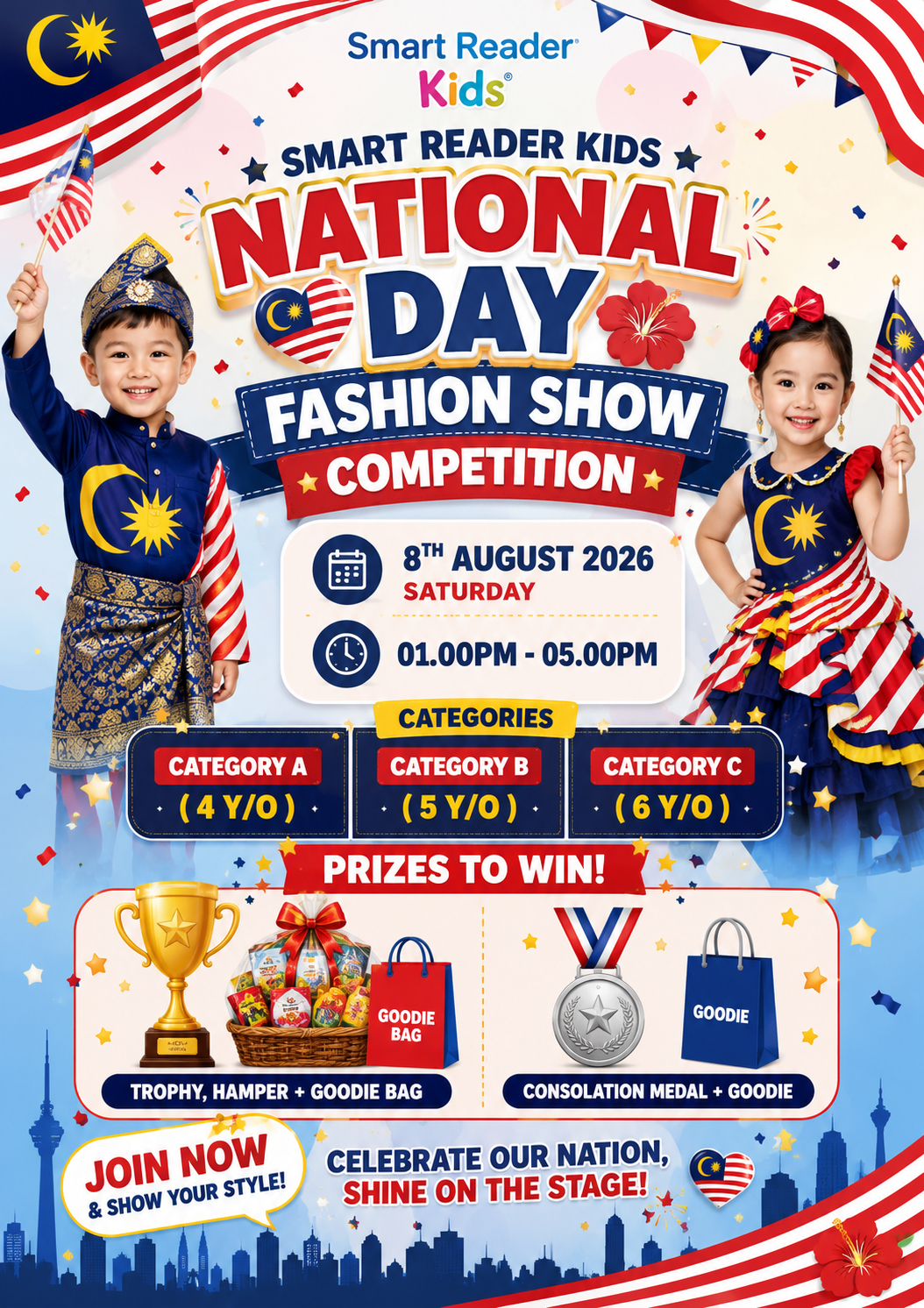 SMART READER KIDS NATIONAL DAY FASHION SHOW COMPETITION