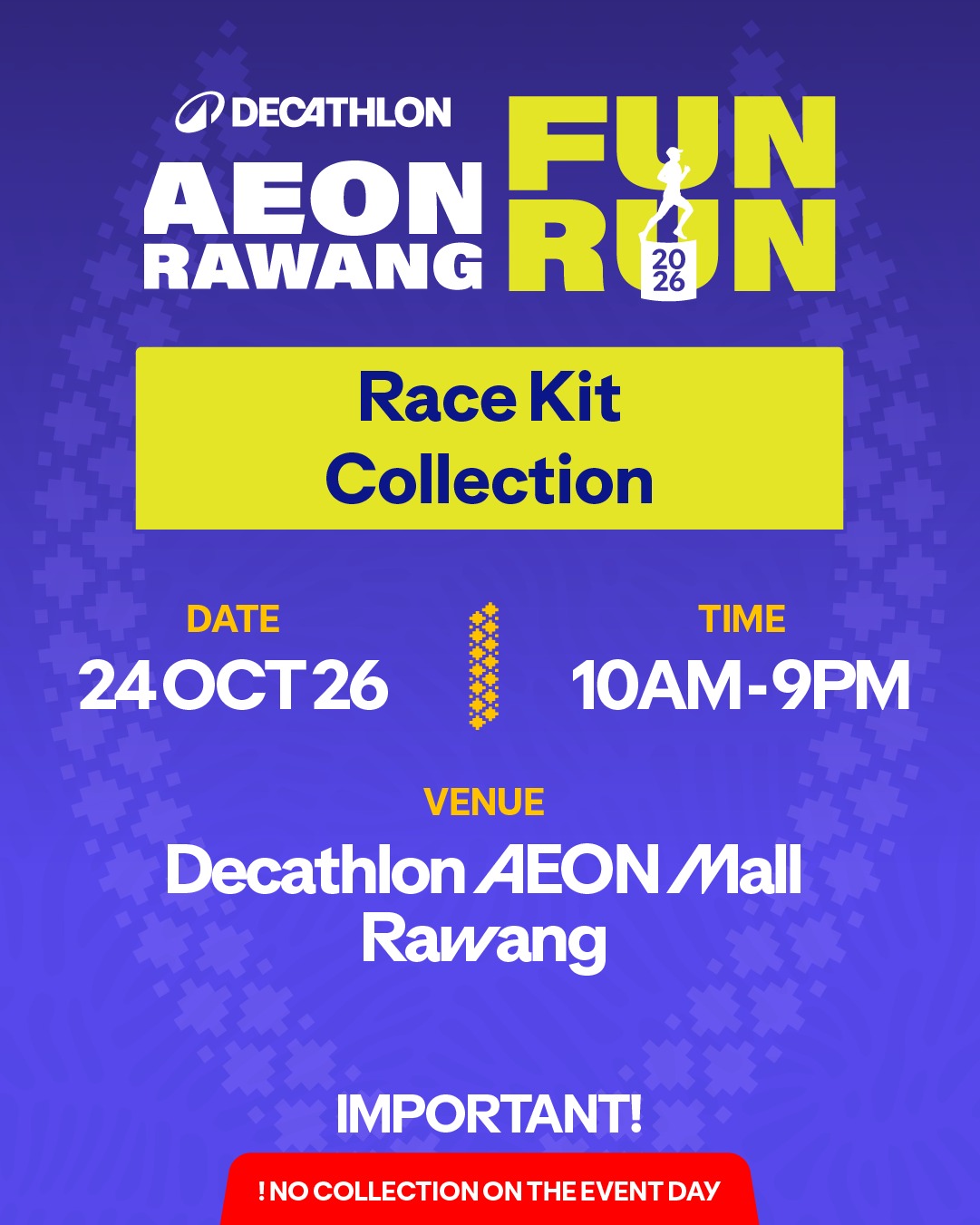 🏃‍♀️💨 AEON x DECATHLON FUN RUN 2026! 💨🏃‍♂️