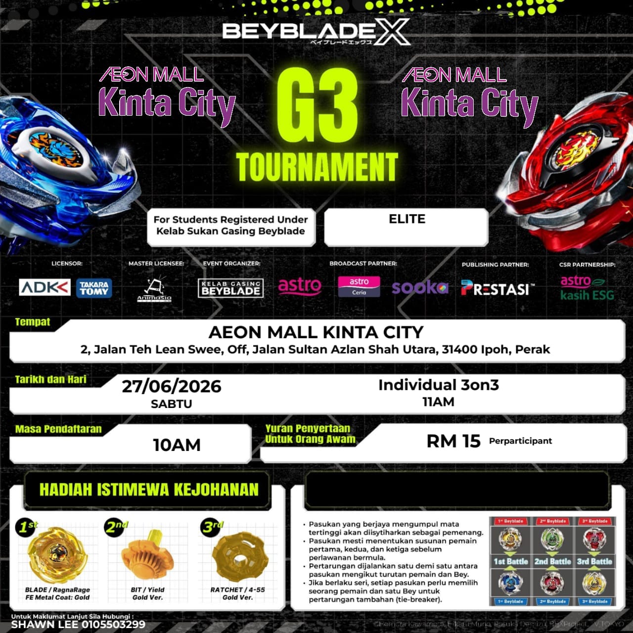 Beyblade X G3 Tournament