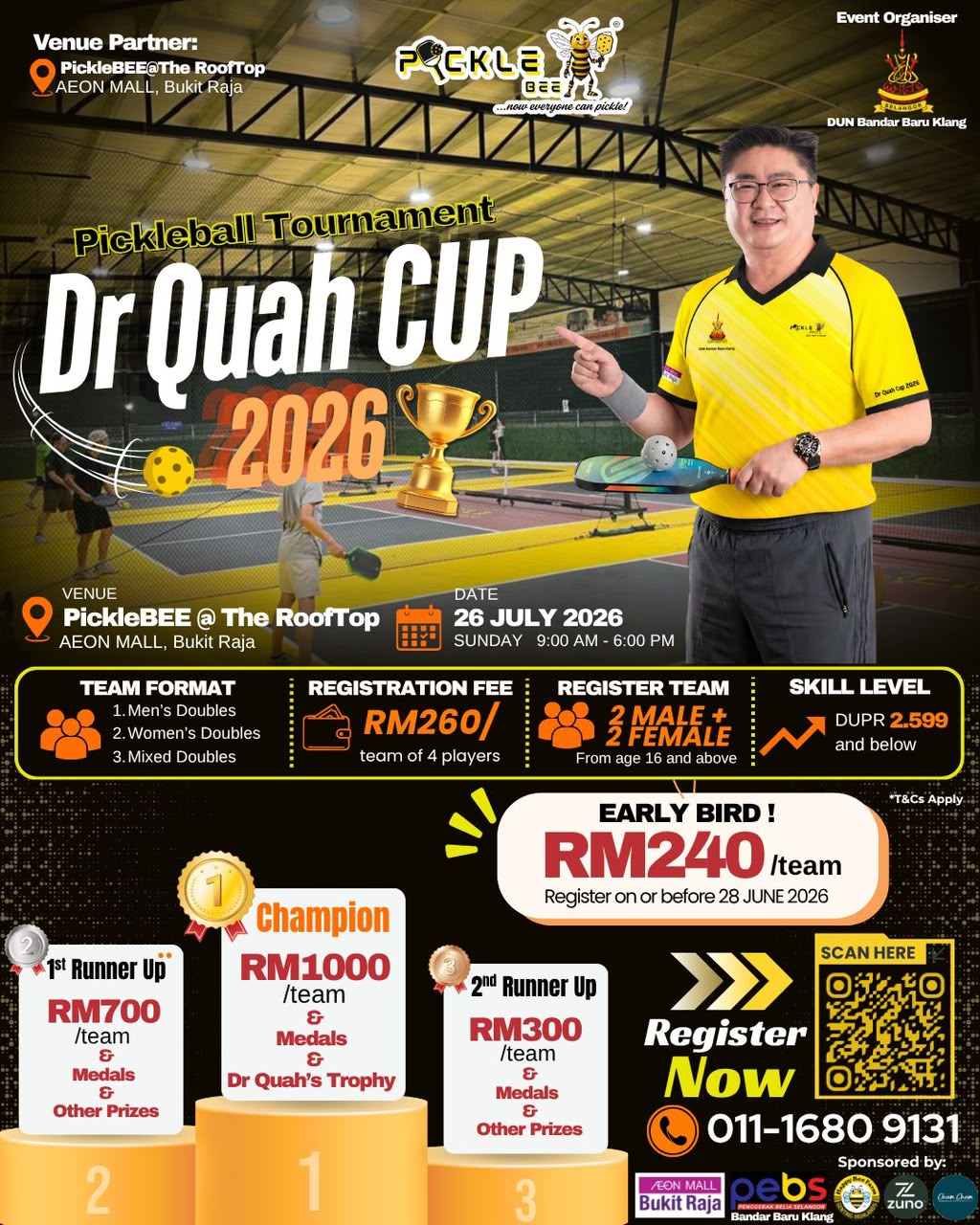 🏓🔥 𝐆𝐄𝐓 𝐑𝐄𝐀𝐃𝐘 𝐅𝐎𝐑 𝐃𝐑 𝐐𝐔𝐀𝐇 𝐂𝐔𝐏 𝟐𝟎𝟐𝟔! 🔥🏓
