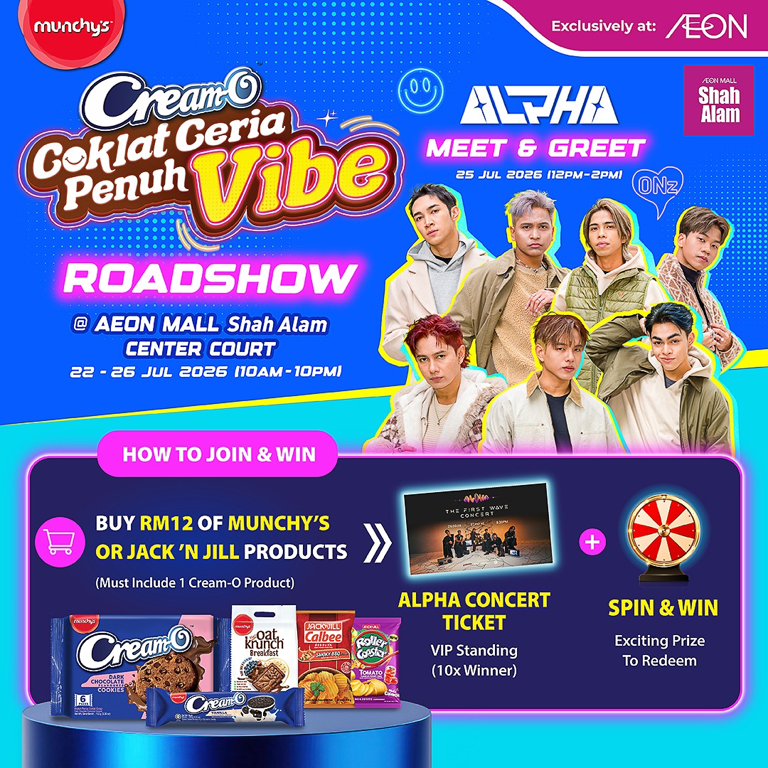 Cream-O Coklat Ceria Penuh Vibe Roadshow