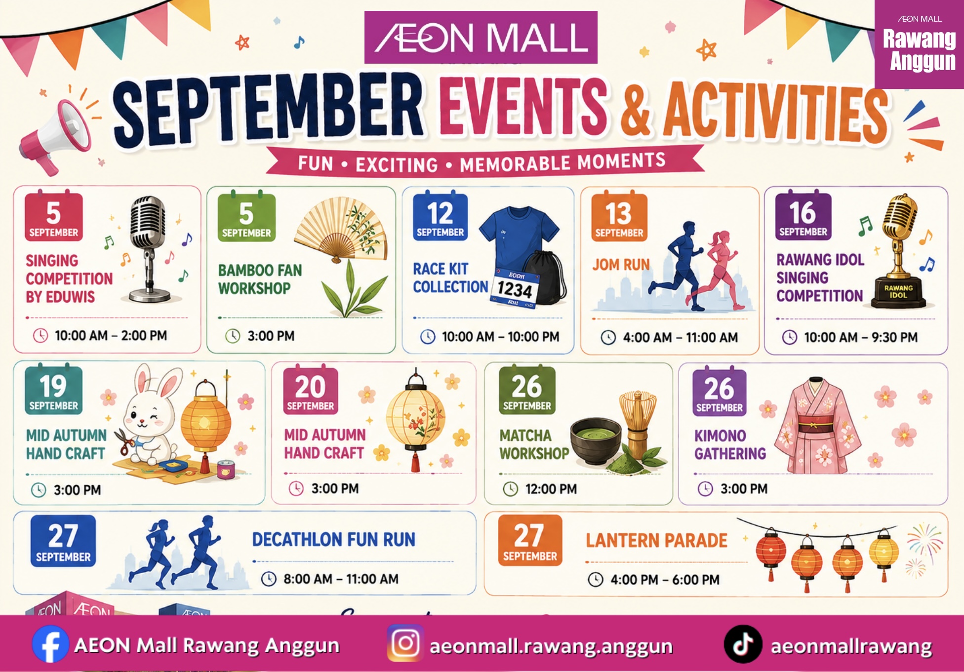 September Event & Activities