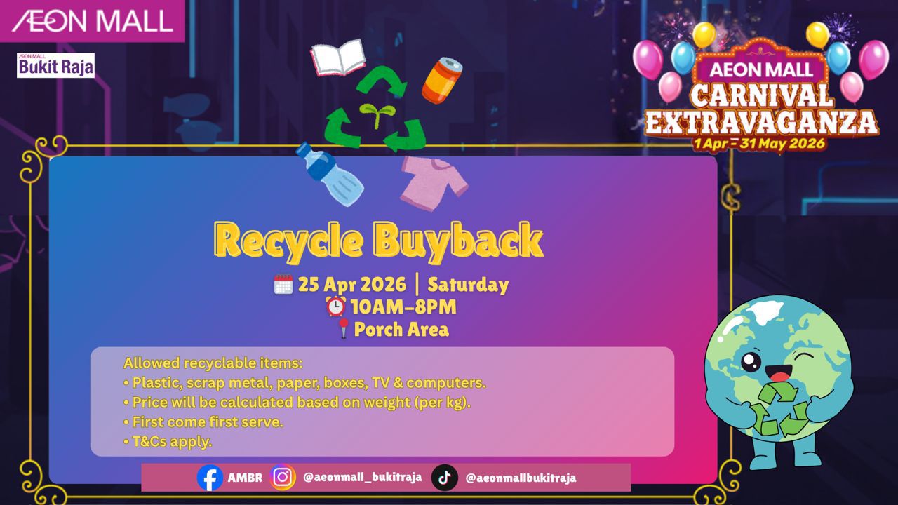 World Earth Day : Recycle Buyback