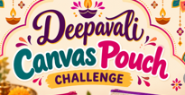 Deepavali Special : Canvas Pouch Challenge