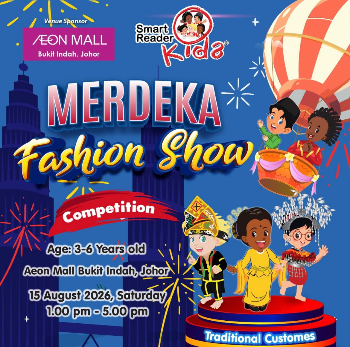 🇲🇾 SMART READER KIDS NATIONAL DAY FASHION SHOW 2026 👘✨