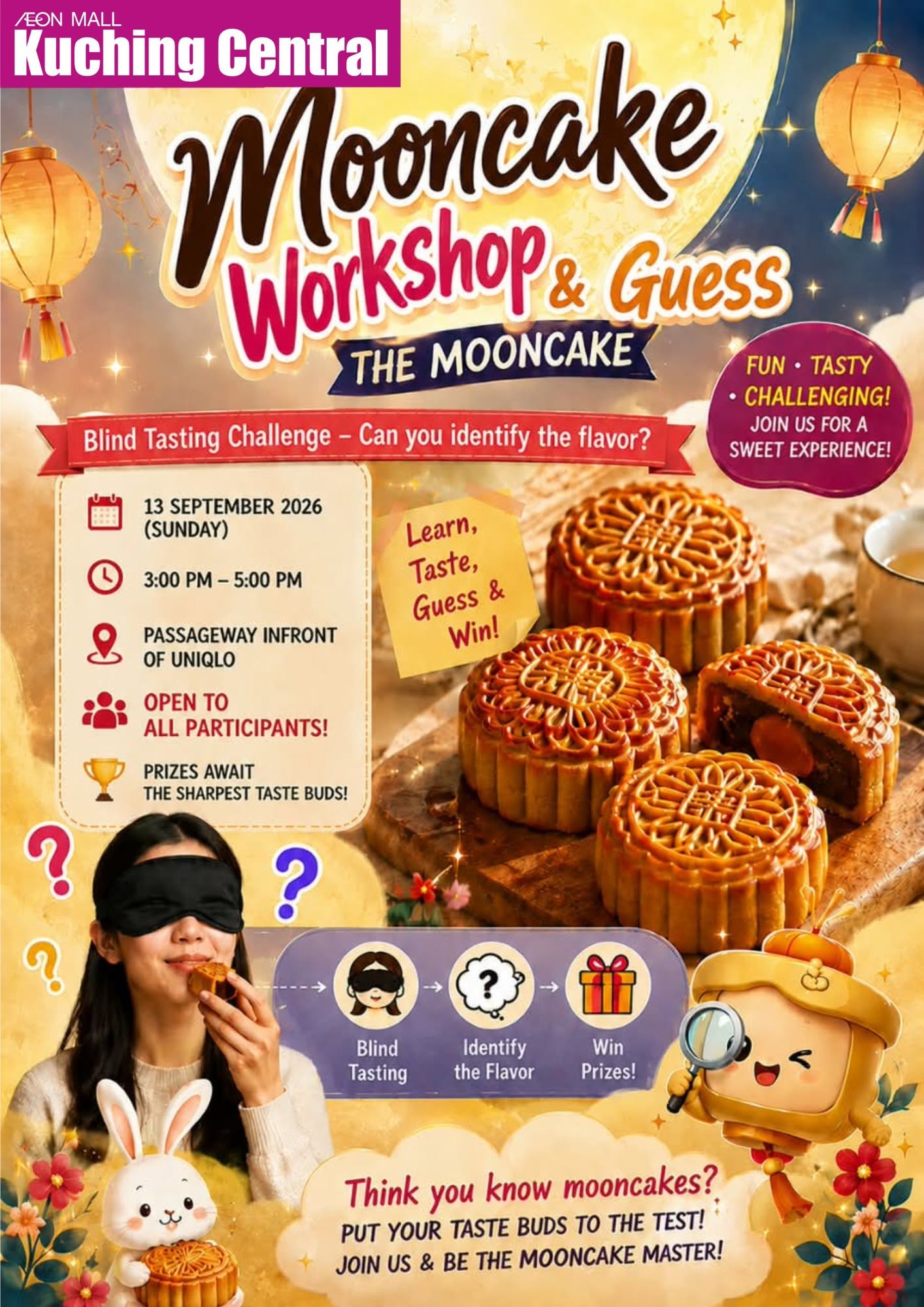 MOONCAKE WORKSHOP AND GUESS THE MOONCAKE