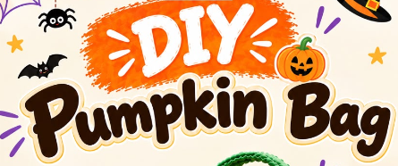 Halloween Special : DIY Pumpkin Bag