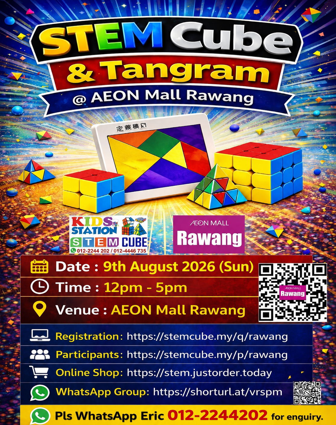 Stem Cube & Tangram Challenge