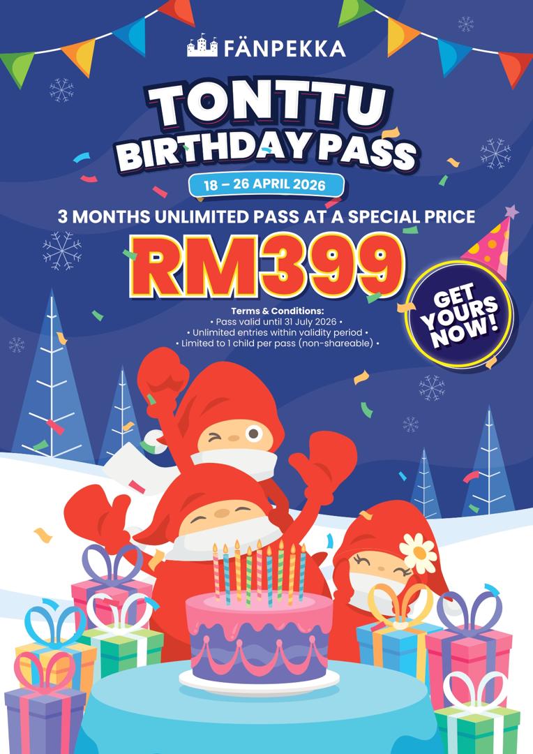 FANPEKKA TONTTU BIRTHDAY PASS