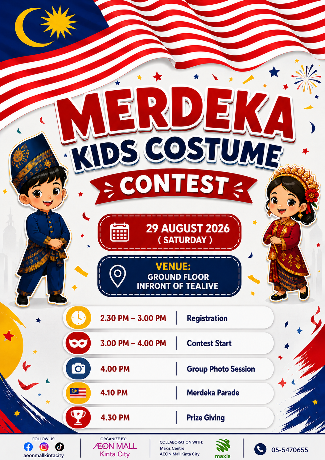 MERDEKA KIDS COSTUME CONTEST