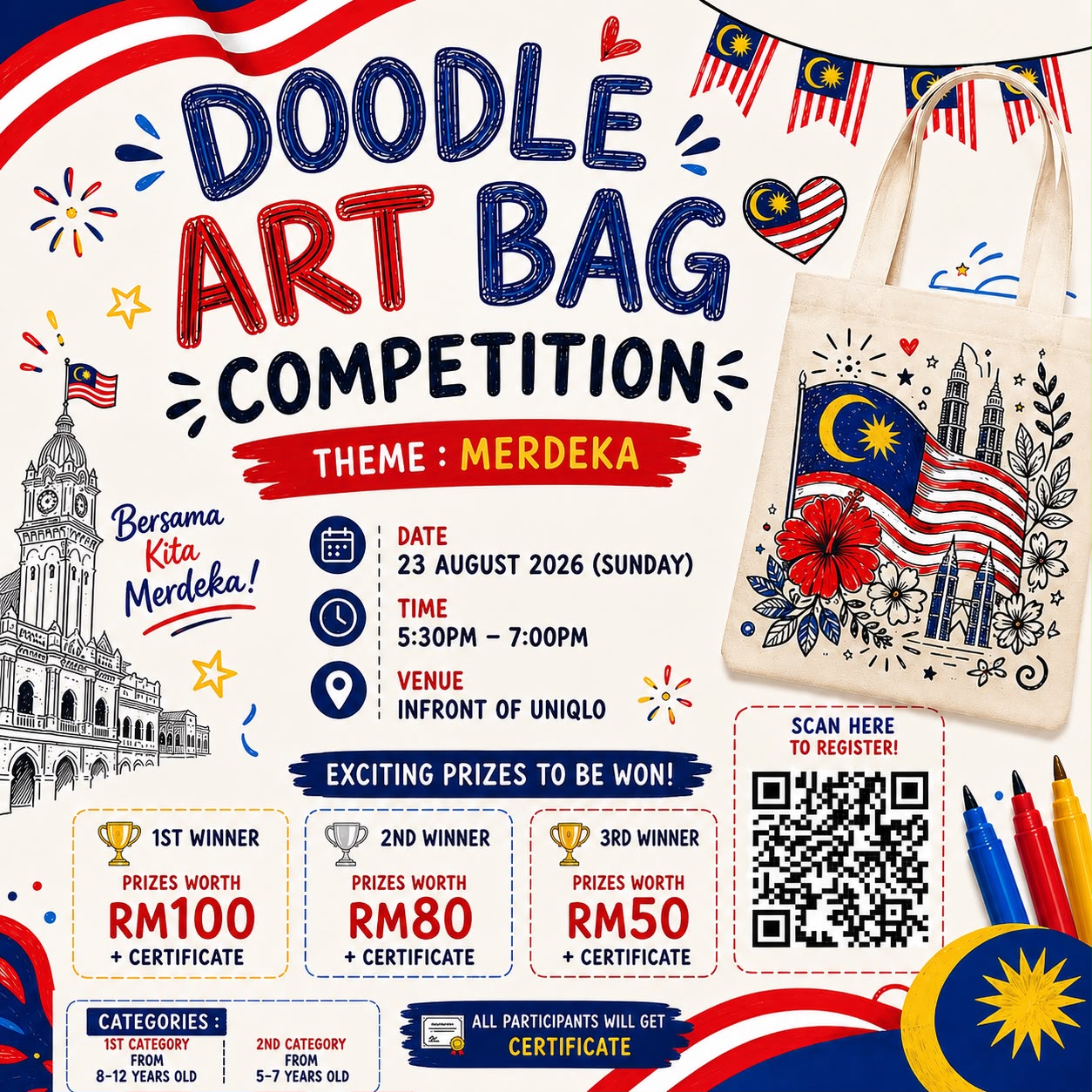 DOODLE ART BAG COMPETITION