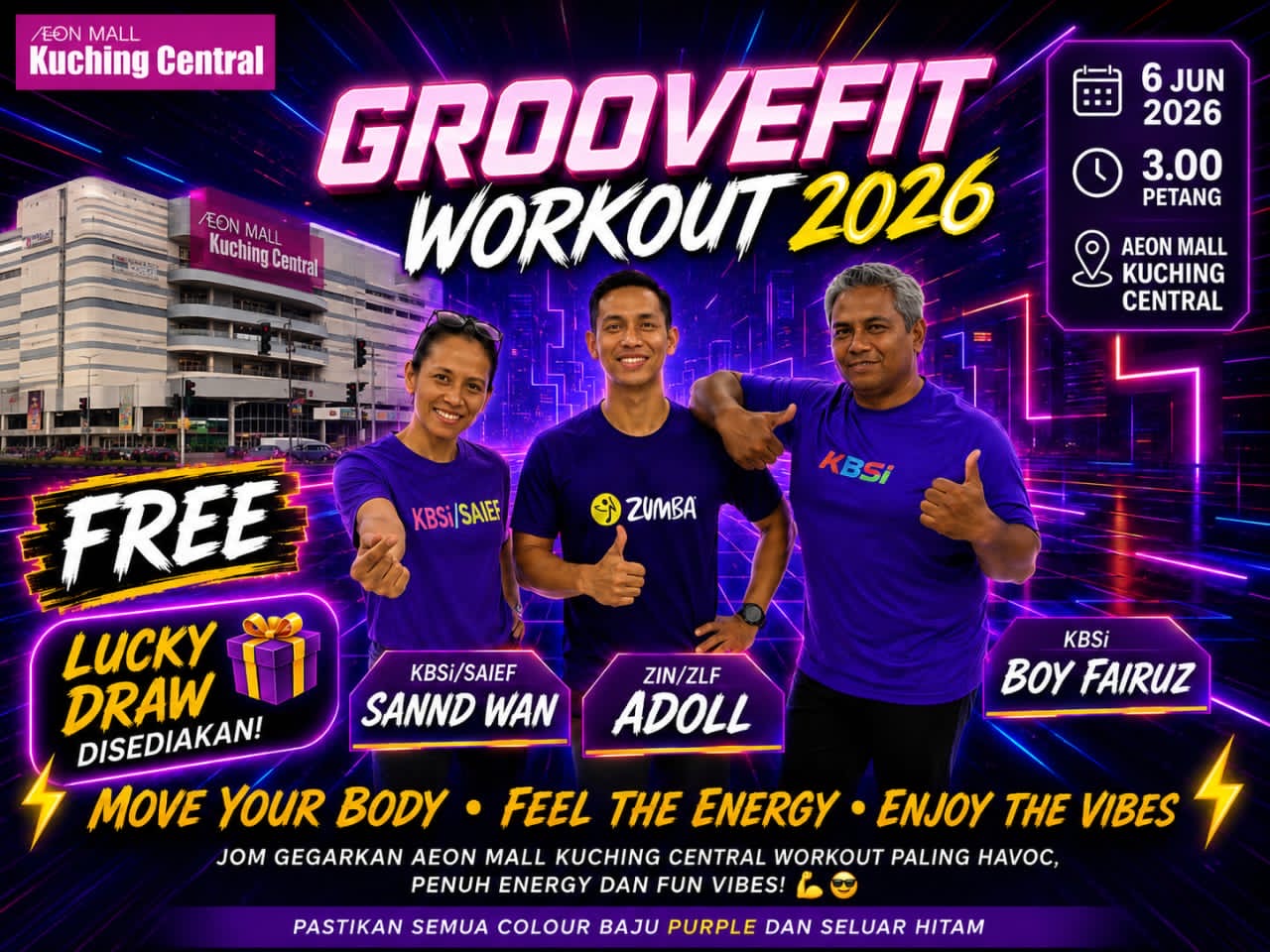 GROOVEFIT WORKOUT 2026