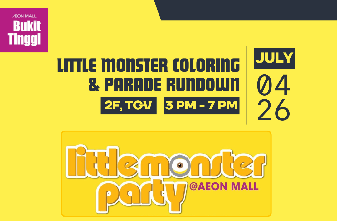 LITTLE MONSTER COLORING & PARADE