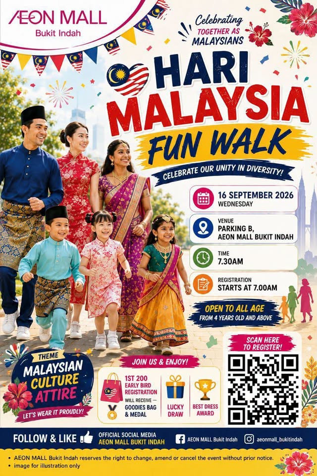 Hari Malaysia Fun Walk 2026