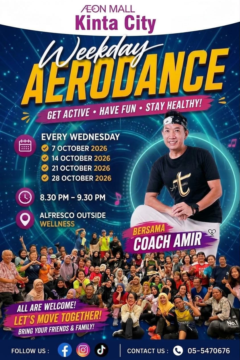 WEEKDAY AERODANCE WITH COACH AMIR