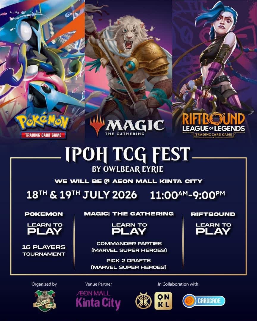 Ipoh TCG Fest By Owlbear Eyrie