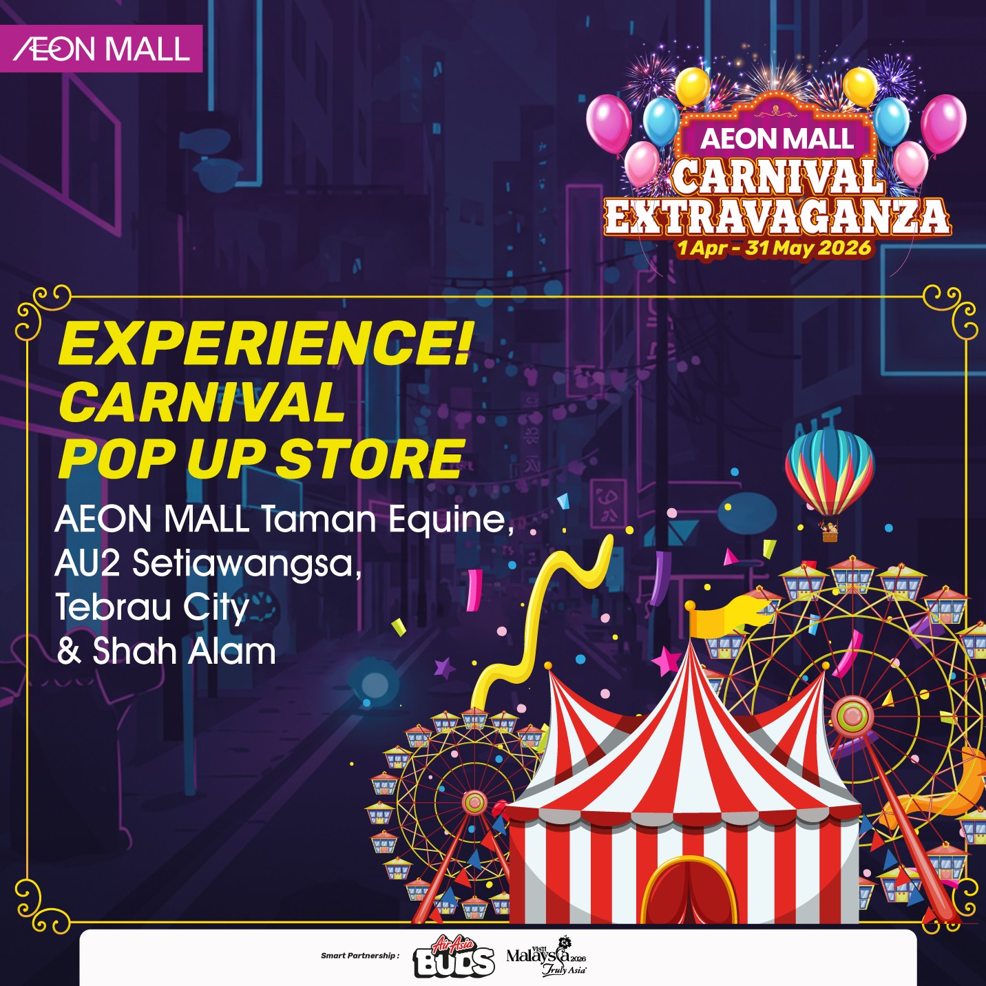 AEON MALL Carnival Extravaganza 🎪✨