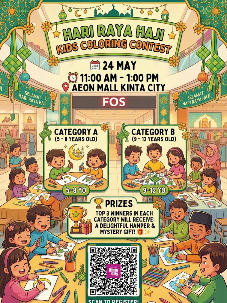 Raya Haji Kids Coloring Contest