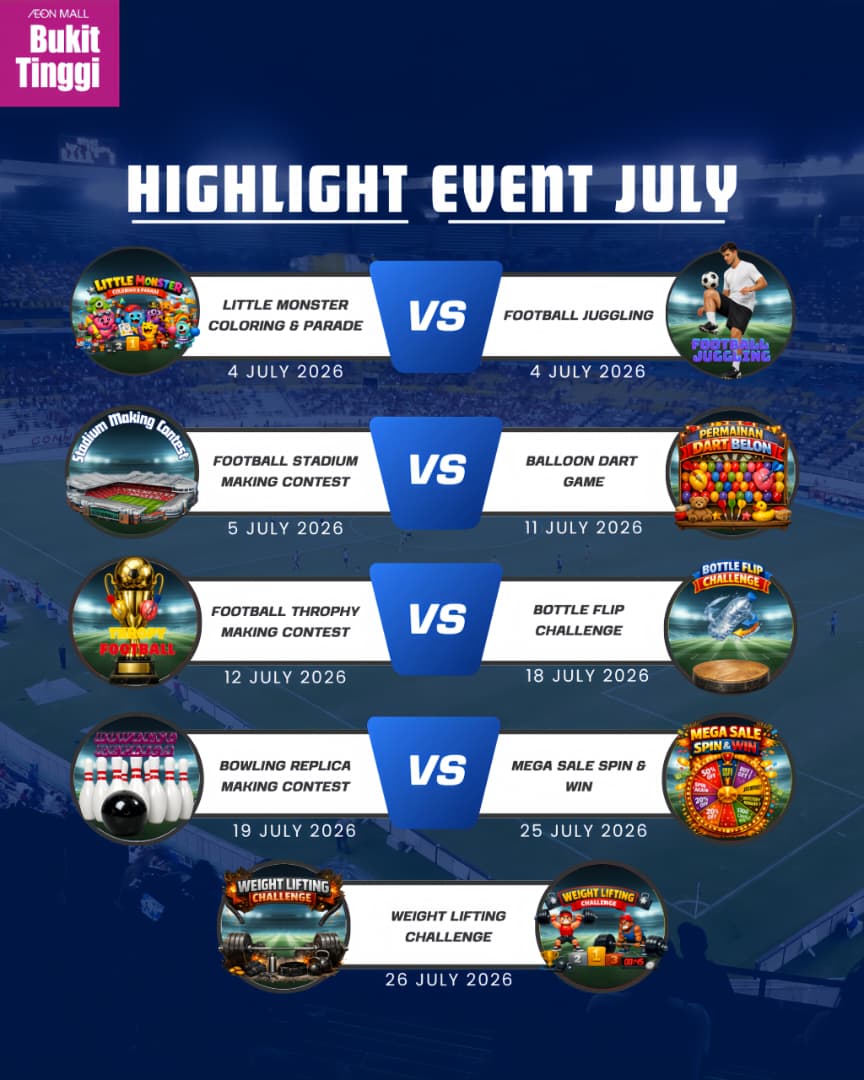 JULY 2026 EVENTS HIGHLIGHTS