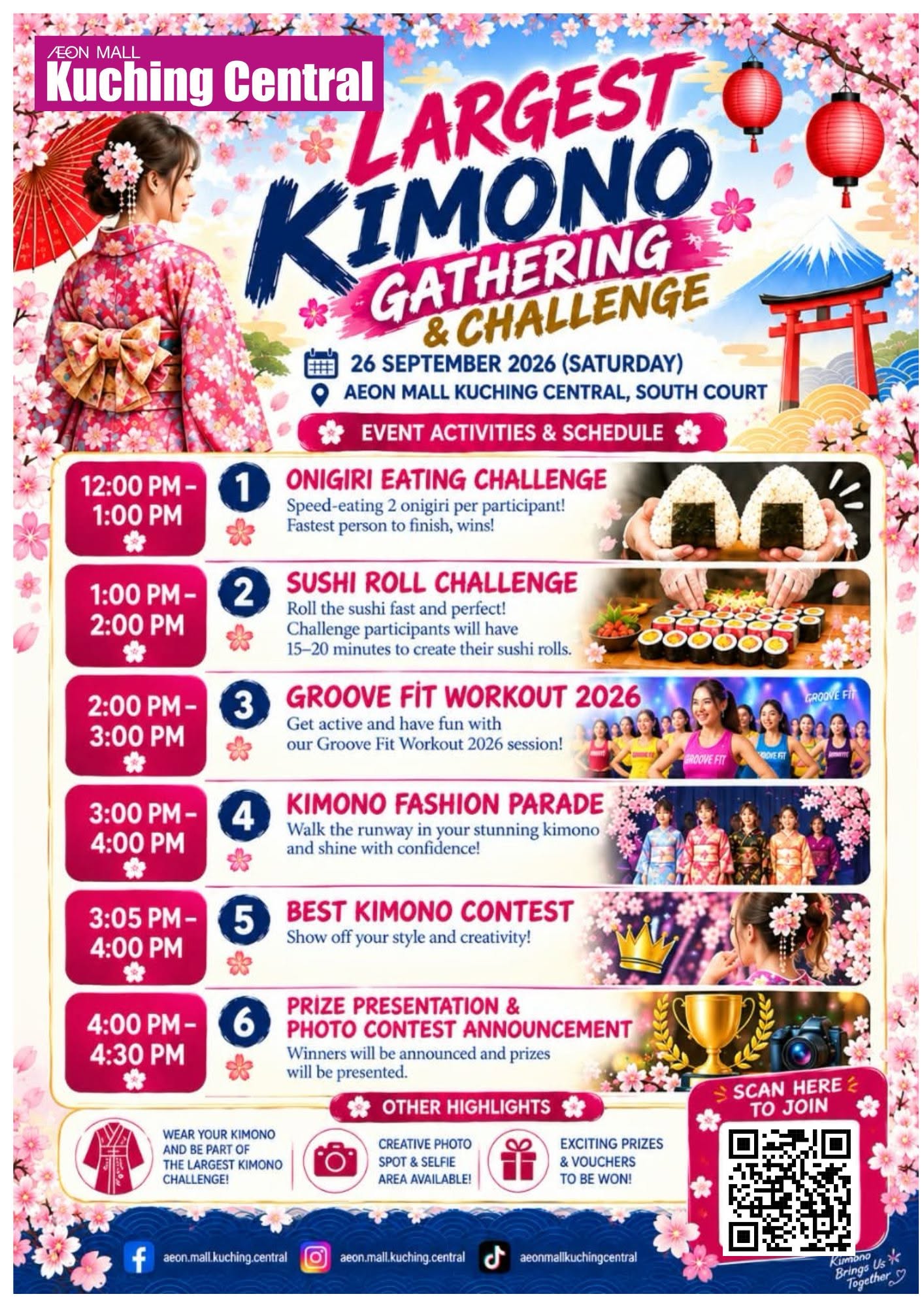 THE LARGEST KIMONO GATHERING & CHALLENGE