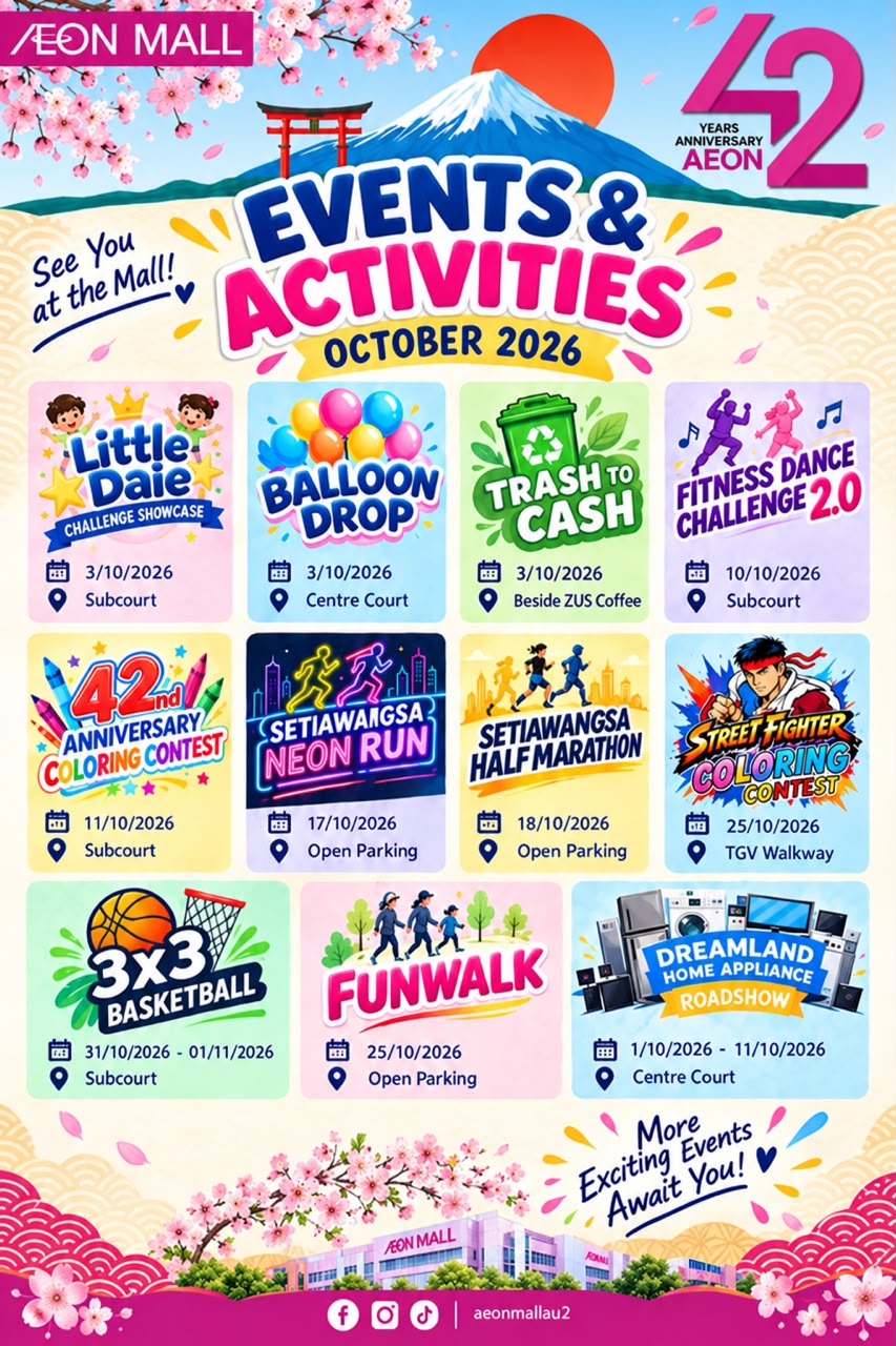 October Event & Activities Highlight