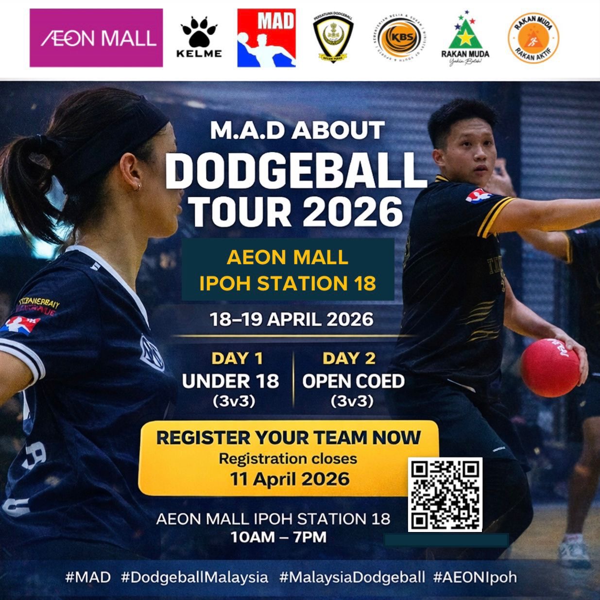 M.A.D ABOUT DODGEBALL TOUR 2026