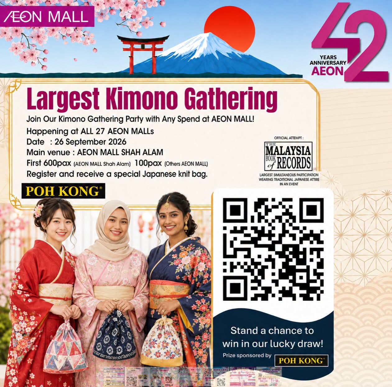 LARGEST KIMONO GATHERING PARTY 2026