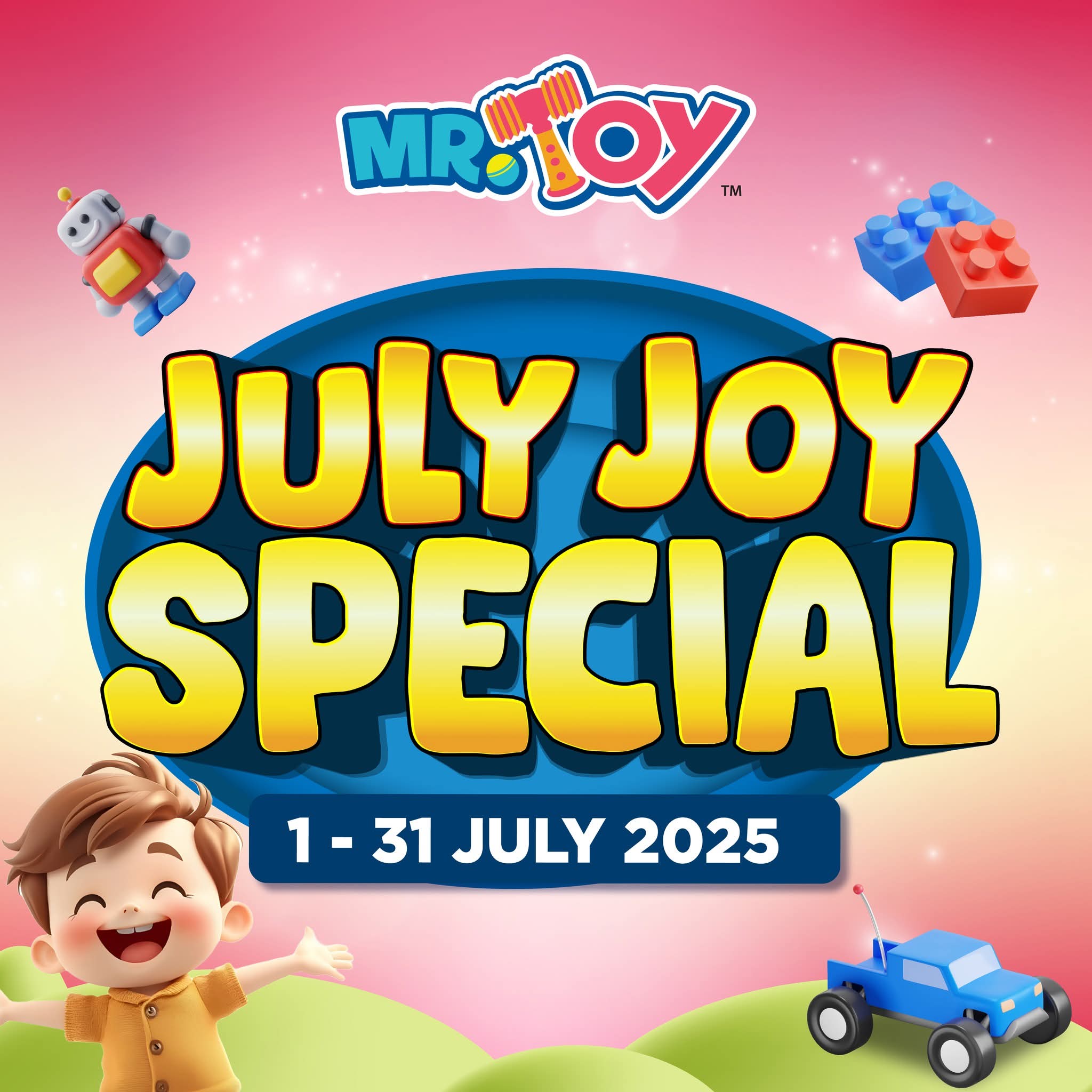 TOY MANIA THIS JULY