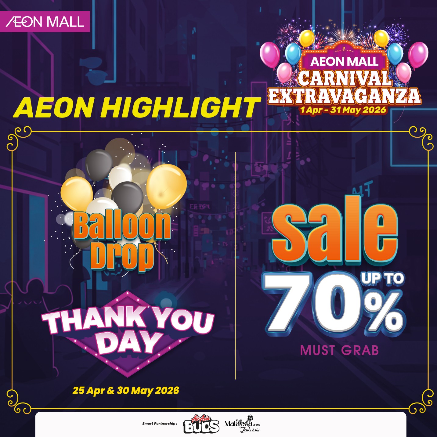 AEON MALL Carnival Extravaganza