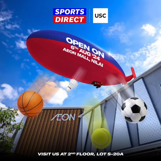 Khas untuk orang Nilai, Sports Direct dah tibo! Doreh datang! 🏃‍♂️🏋️‍♀️