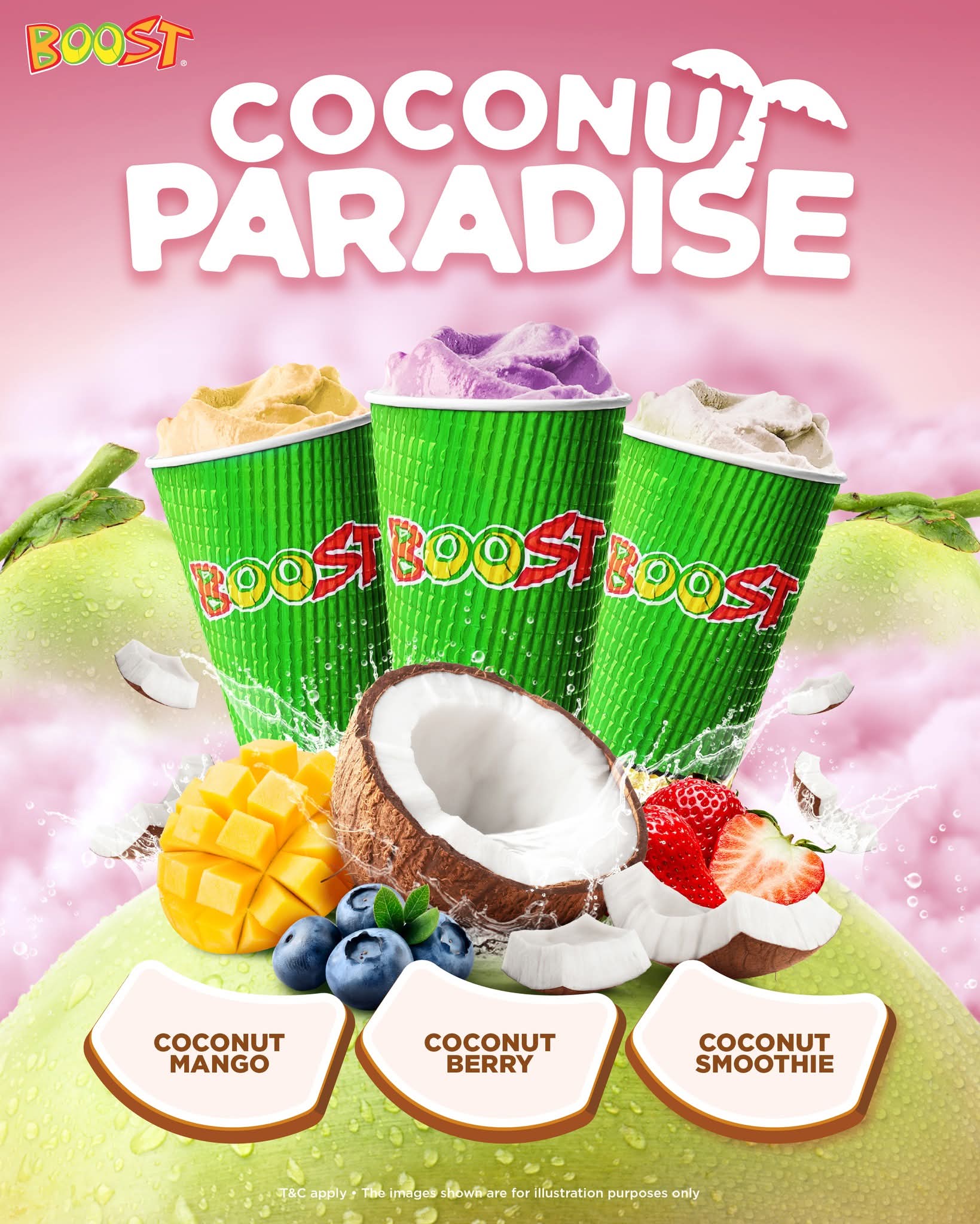 Boost Coconut Series is here!