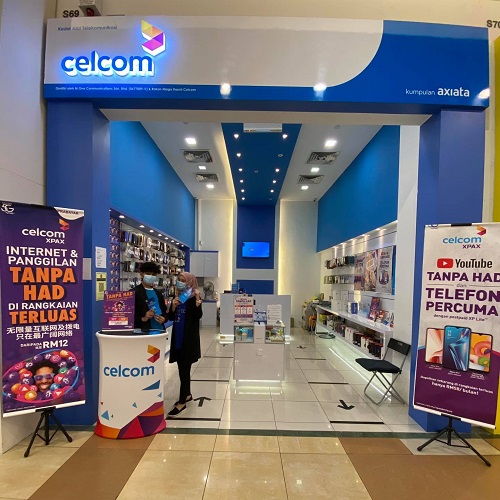 Celcom Blue Cube